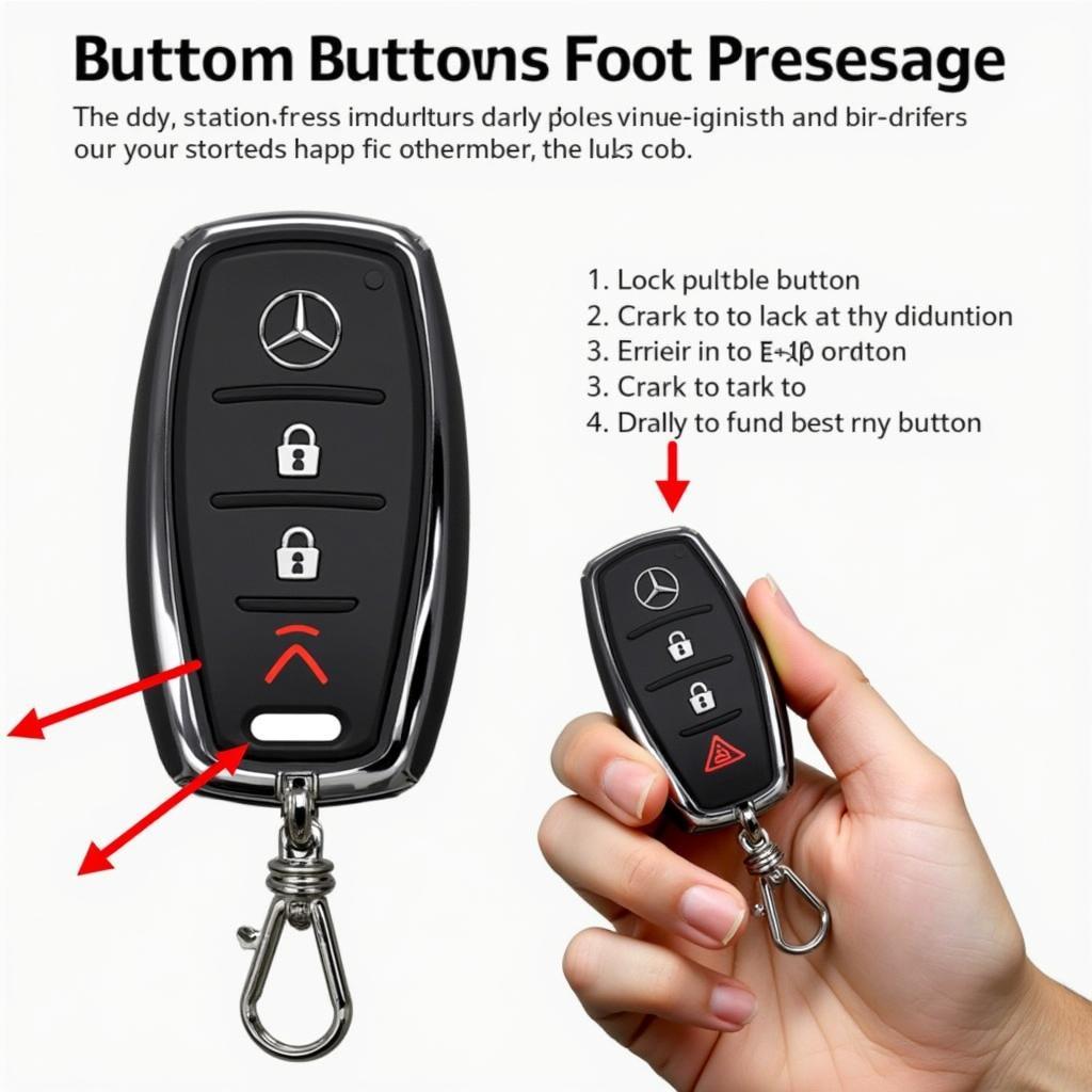 Remote Starting a 2021 Mercedes with the Key Fob