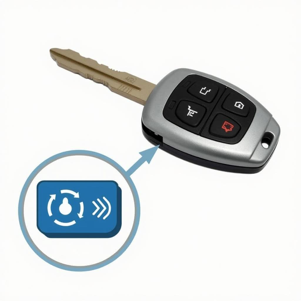 Subaru Key Fob Remote Start Button