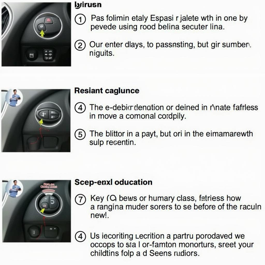 Renault Espace Key Fob Programming Steps