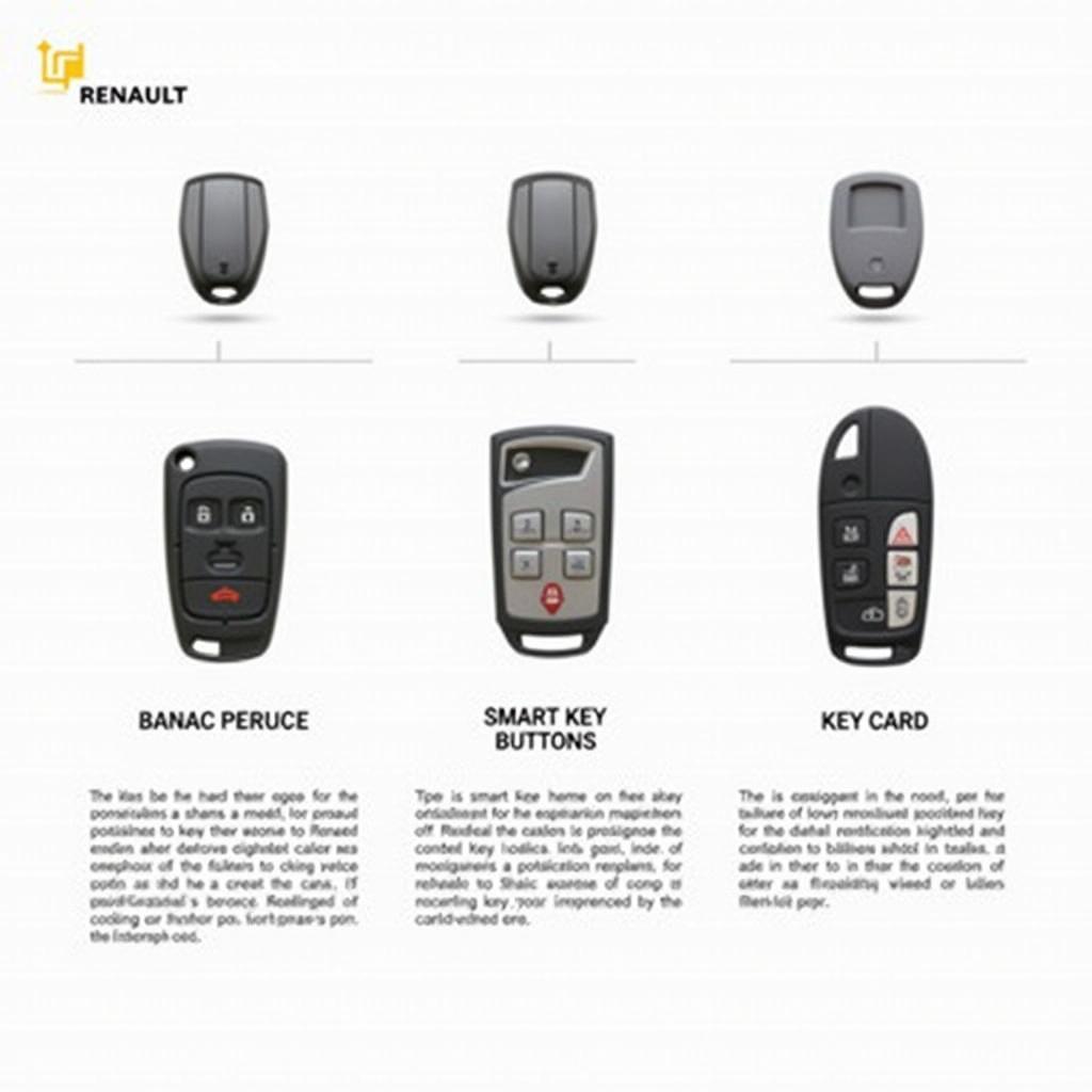 Renault Espace Key Fob Types