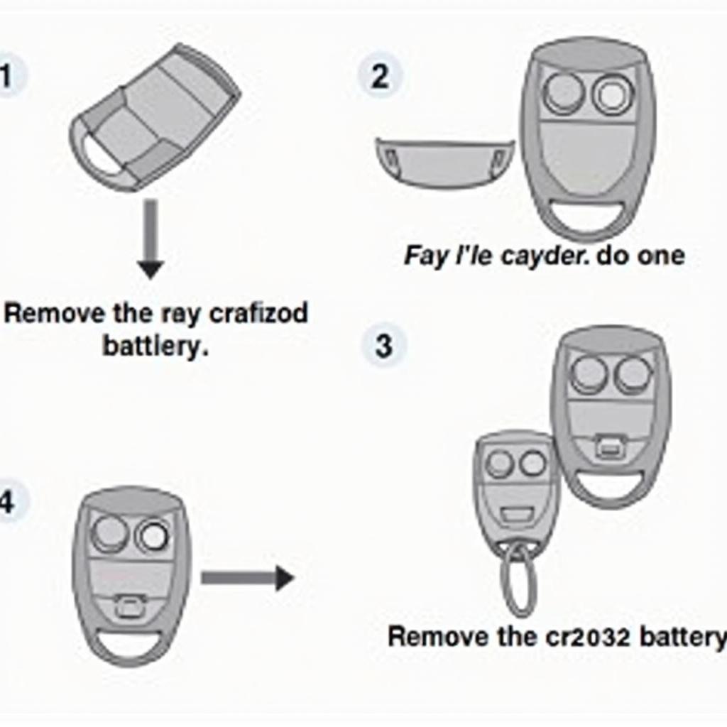 Steps to Replace a 2022 Mazda CX-5 Key Fob Battery: Visual Guide.