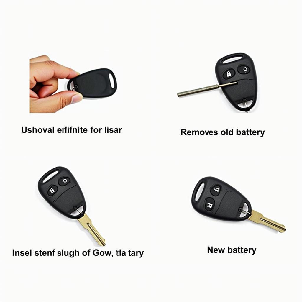 Replacing Toyota Highlander Key Fob Battery Process