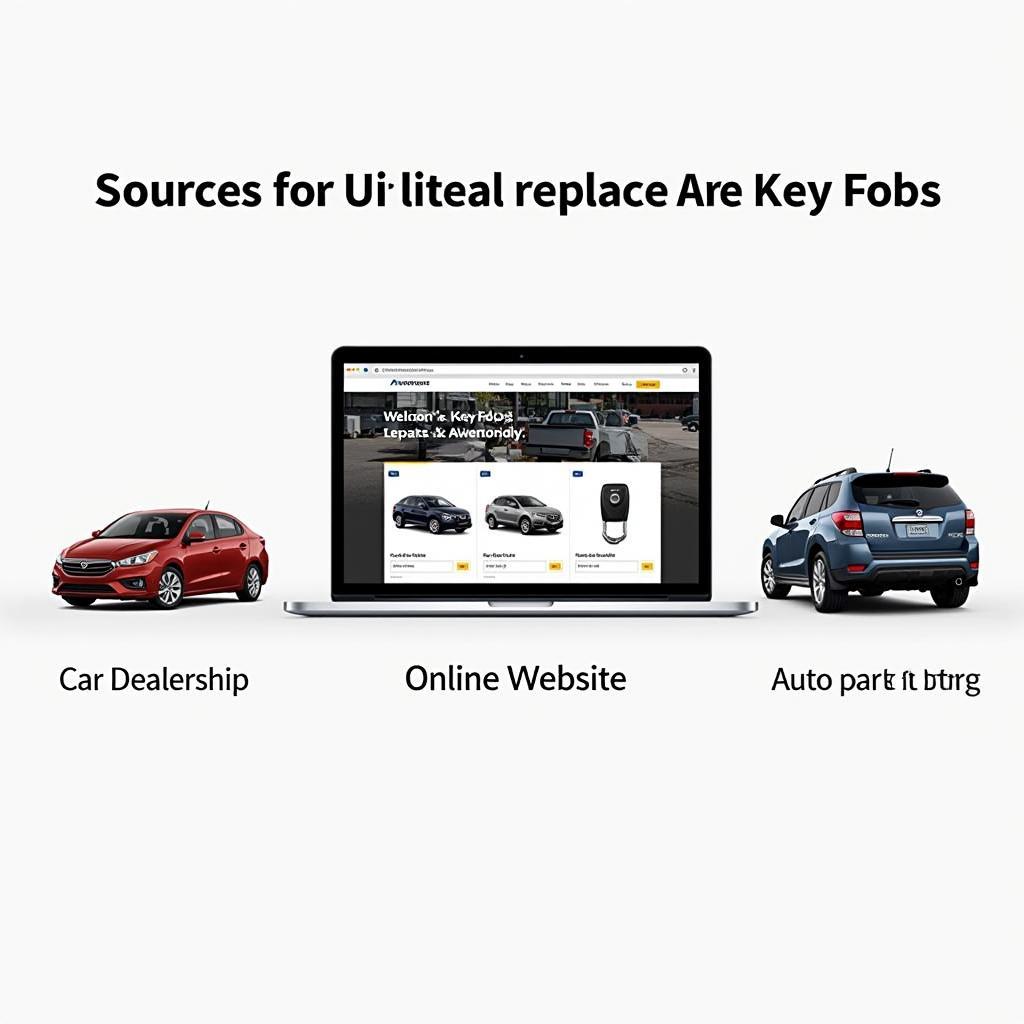 Replacement Key Fob Options for 2003 Chevy Impala: Dealership, Online Retailer, and Auto Parts Store