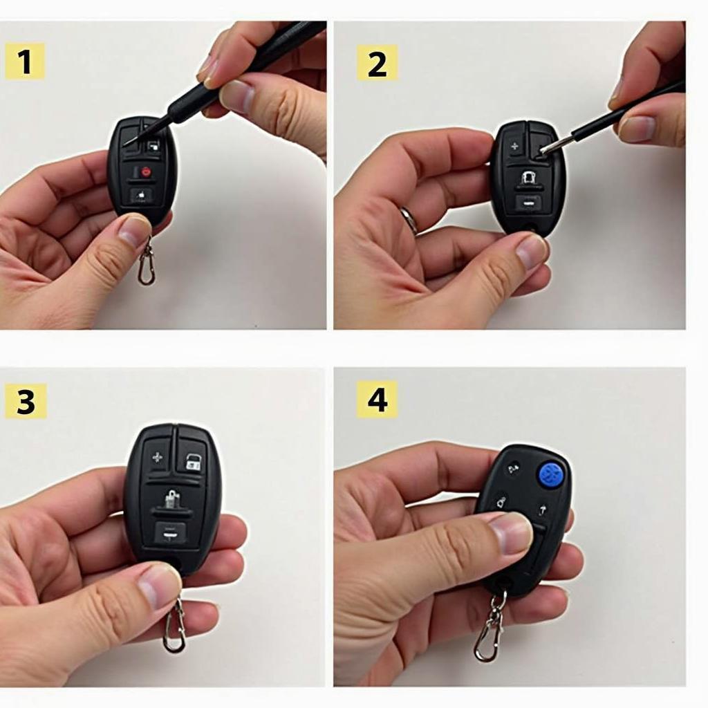 Replacing 1998 Ford Explorer key fob battery step-by-step guide