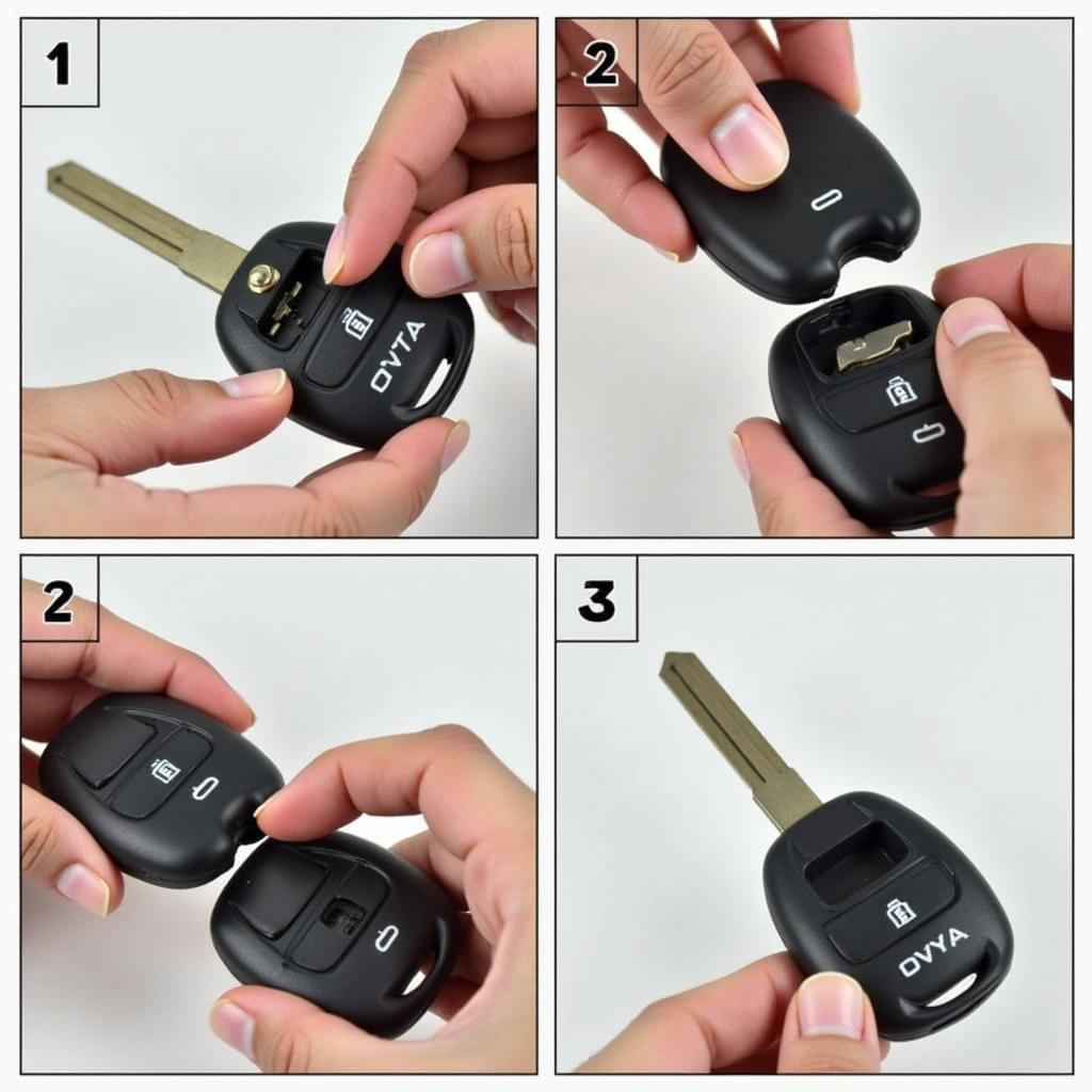 Replacing the Battery in a 2005 Chrysler Pacifica Key Fob