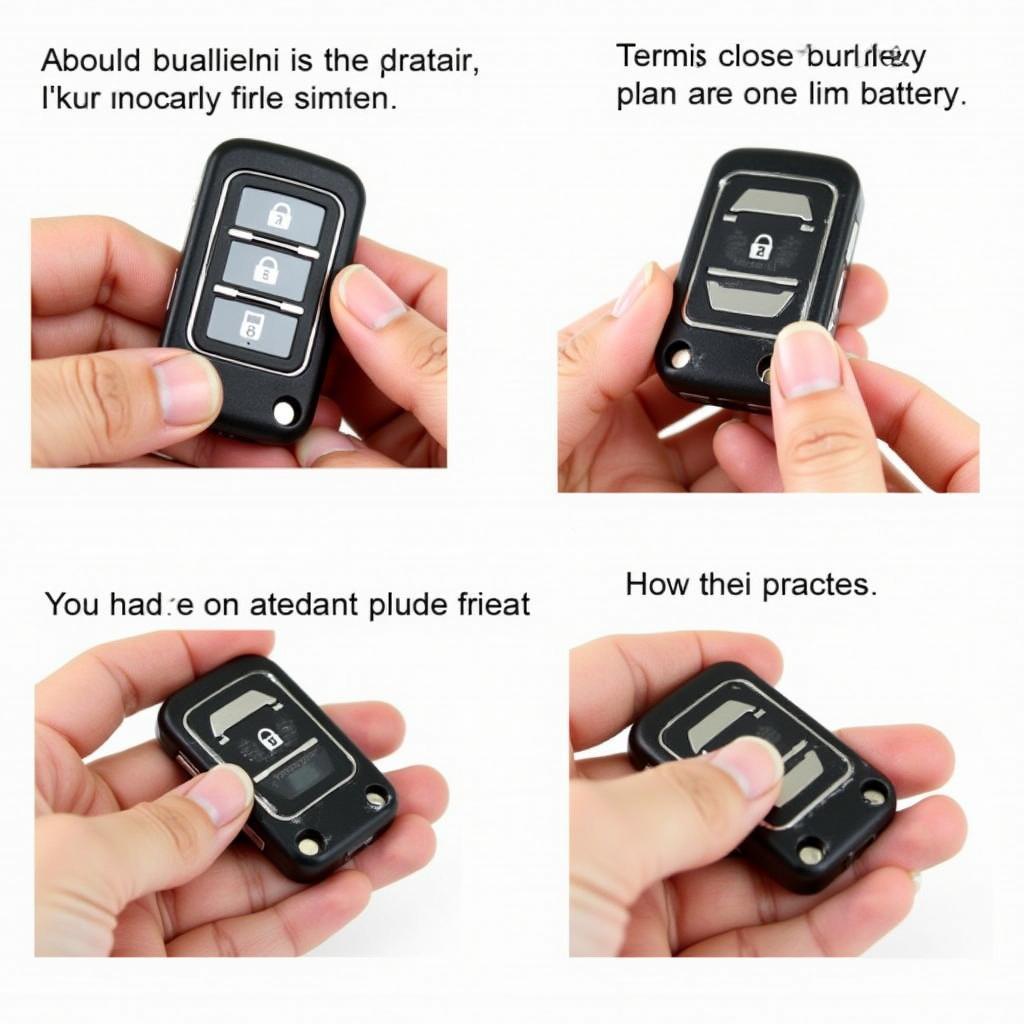 Replacing 2008 Mazda CX-9 Key Fob Battery