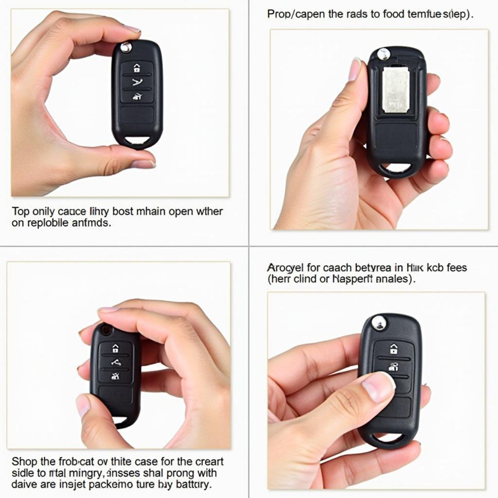 Replacing 2008 Mazda CX9 Key Fob Battery