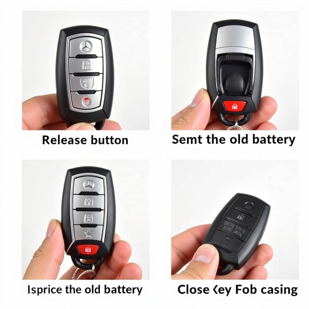 Steps to Replace a 2009 Mercedes Key Fob Battery