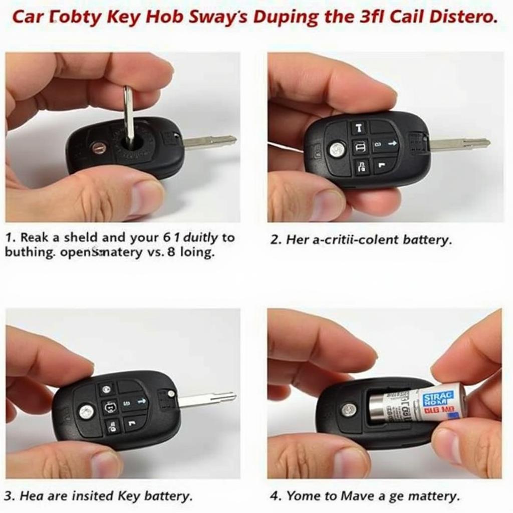 Replacing 2010 Camry Key Fob Battery