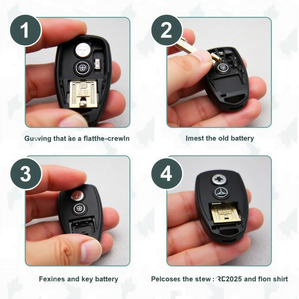 Replacing 2011 Mercedes E550 Key Fob Battery