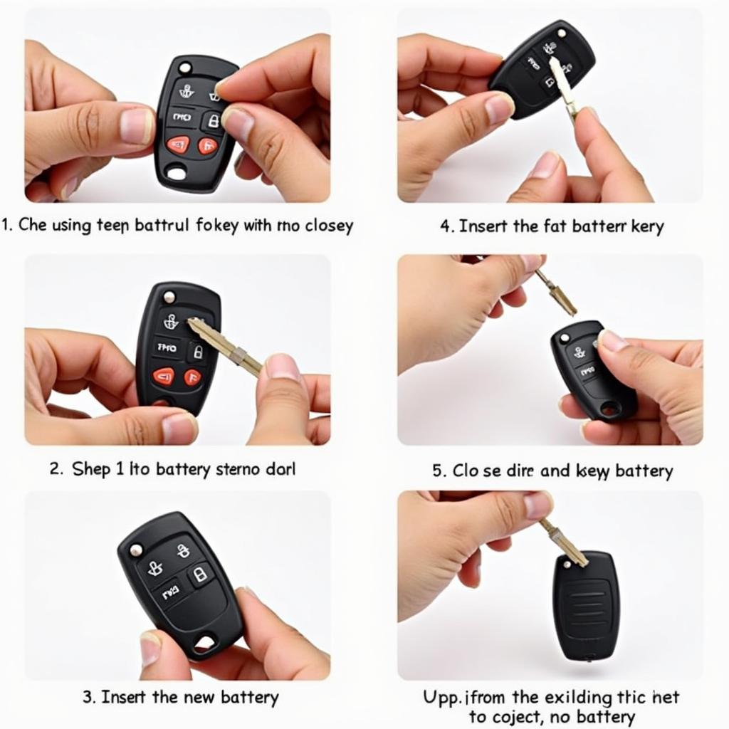 Step-by-step guide on how to replace a 2013 Mazda 6 key fob battery