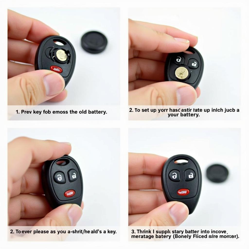 Replacing 2014 Chevy Cruze Key Fob Battery