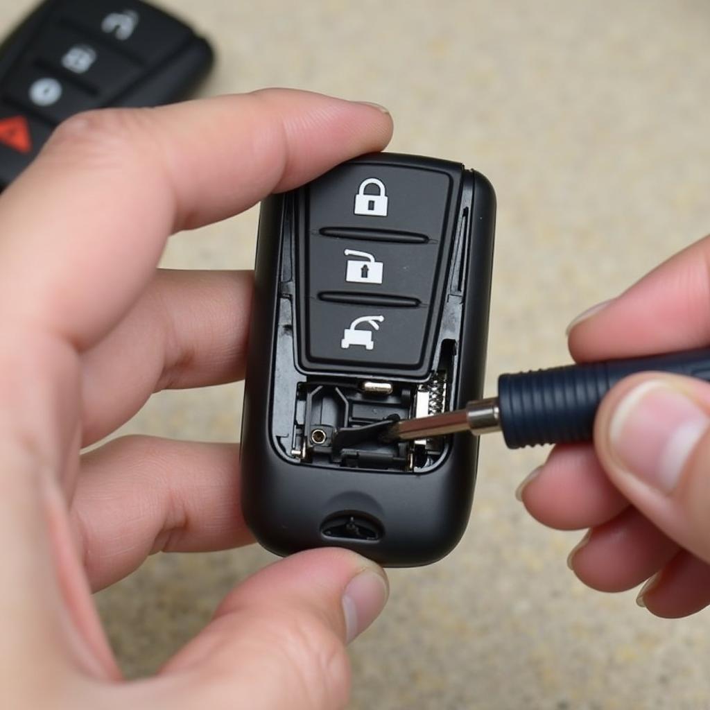 Replacing 2014 Hyundai Genesis Key Fob Battery