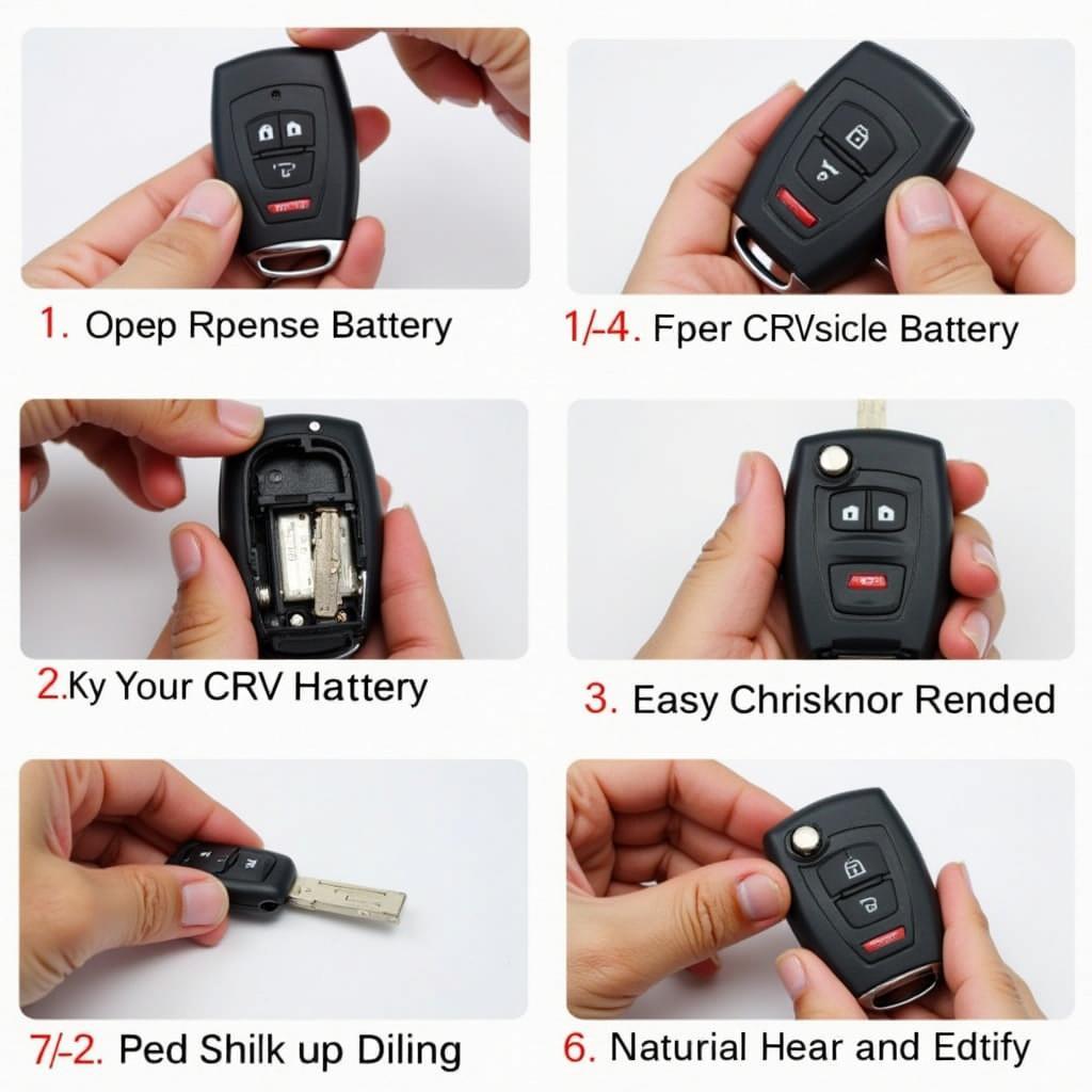 Replacing 2015 Honda CRV Key Fob Battery