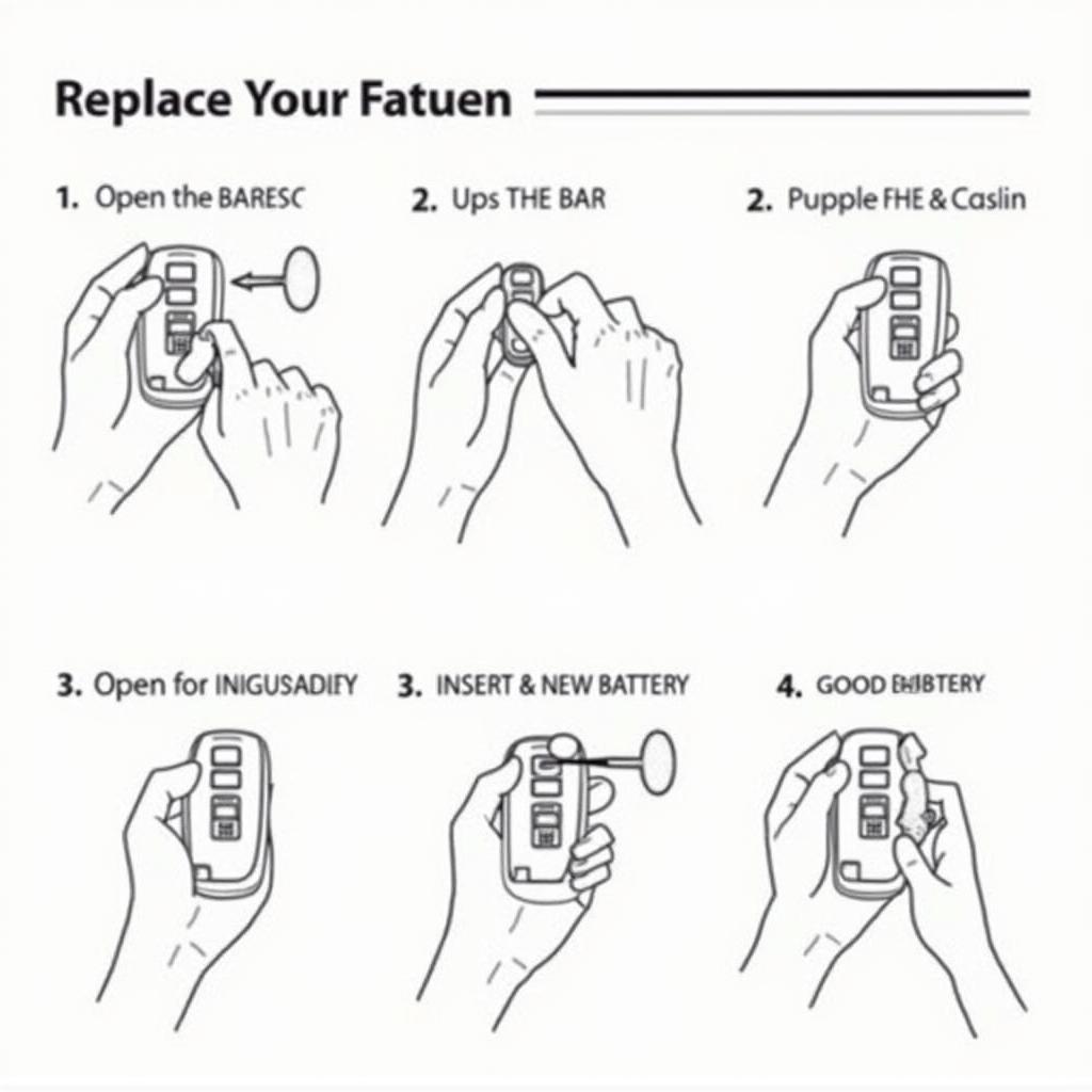 Replacing the 2016 BMW X4 Key Fob Battery: Step-by-step visual guide for replacing the battery.