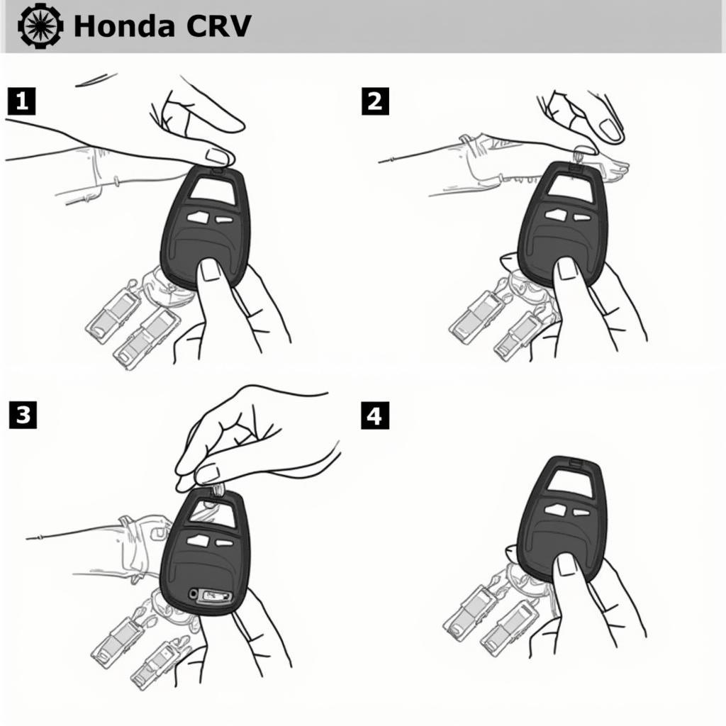 Replacing the Battery in a 2016 Honda CRV Key Fob