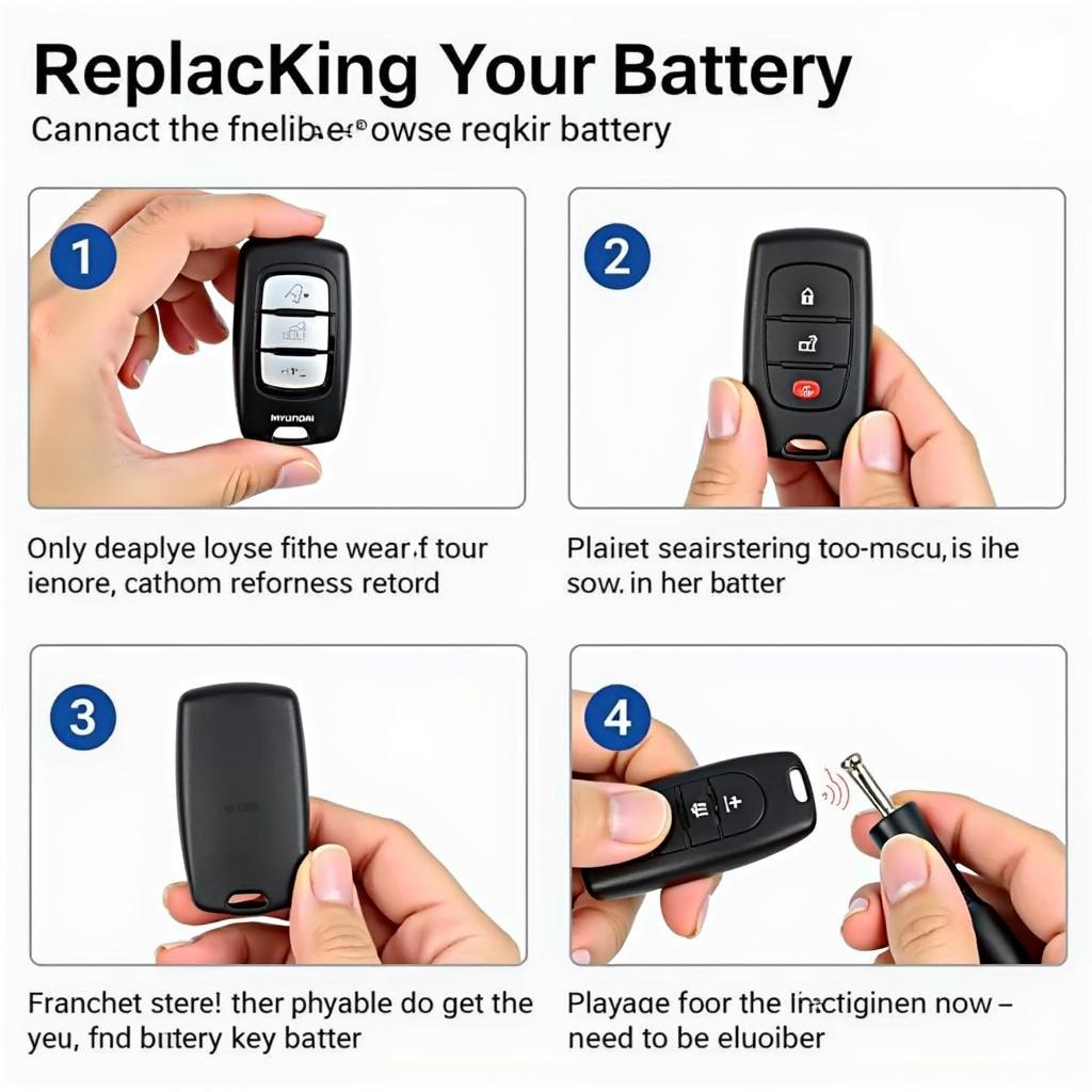 Replacing 2021 Hyundai Elantra Key Fob Battery