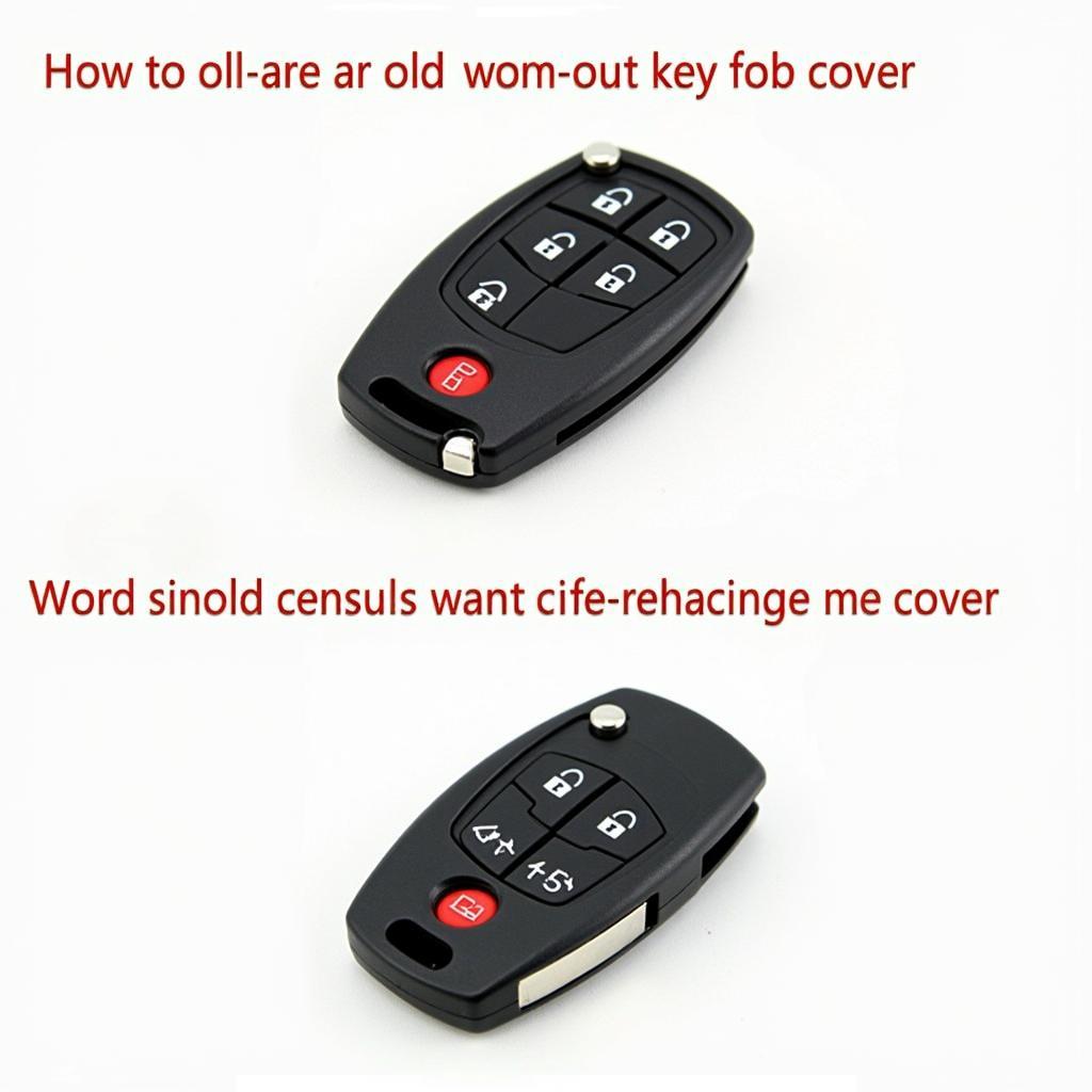 Replacing a 2022 VW Key Fob Cover