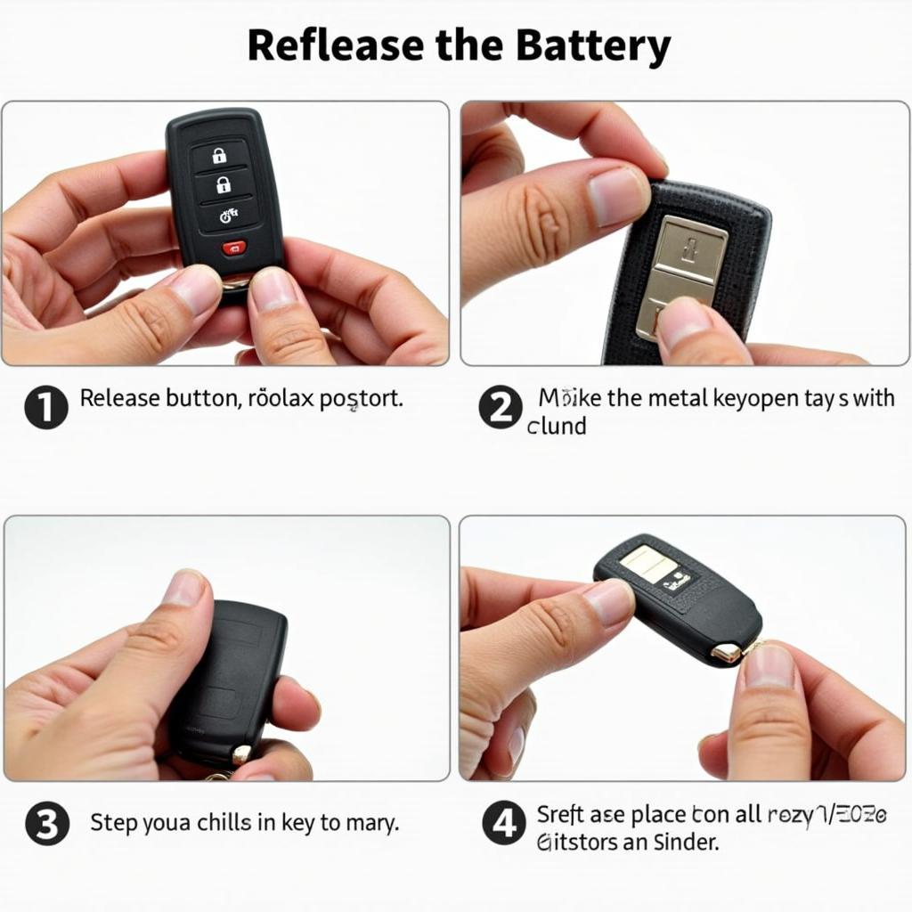 Replacing Cadillac XT5 Key Fob Battery