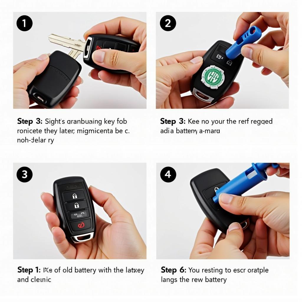 Replacing CR2032 Battery in Honda Key Fob