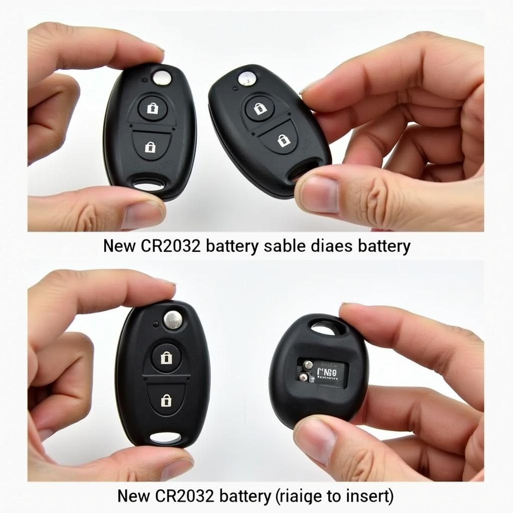 Replacing the CR2032 Battery in a 2021 Toyota RAV4 Key Fob