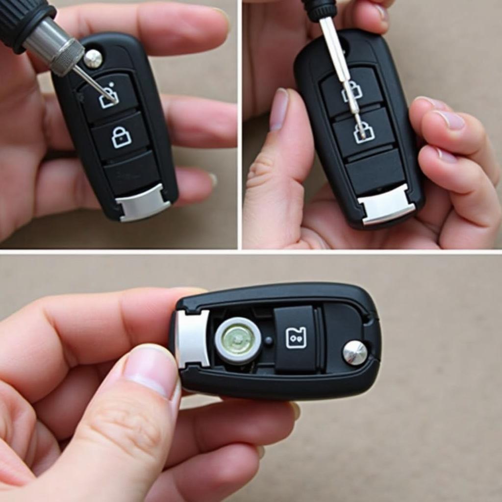 Replacing CR2032 Battery in Volvo XC60 Key Fob