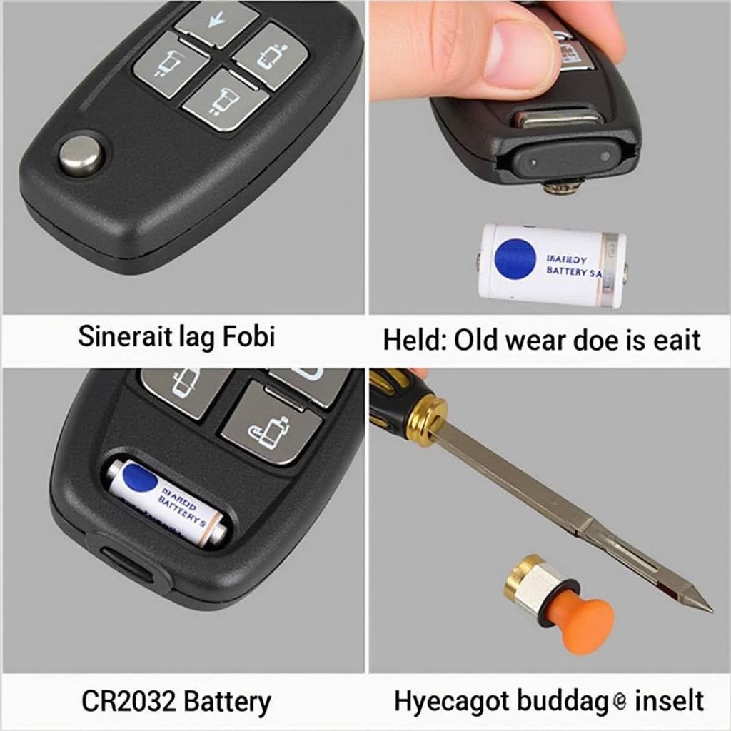 Replacing Dodge Durango 2017 Key Fob Battery