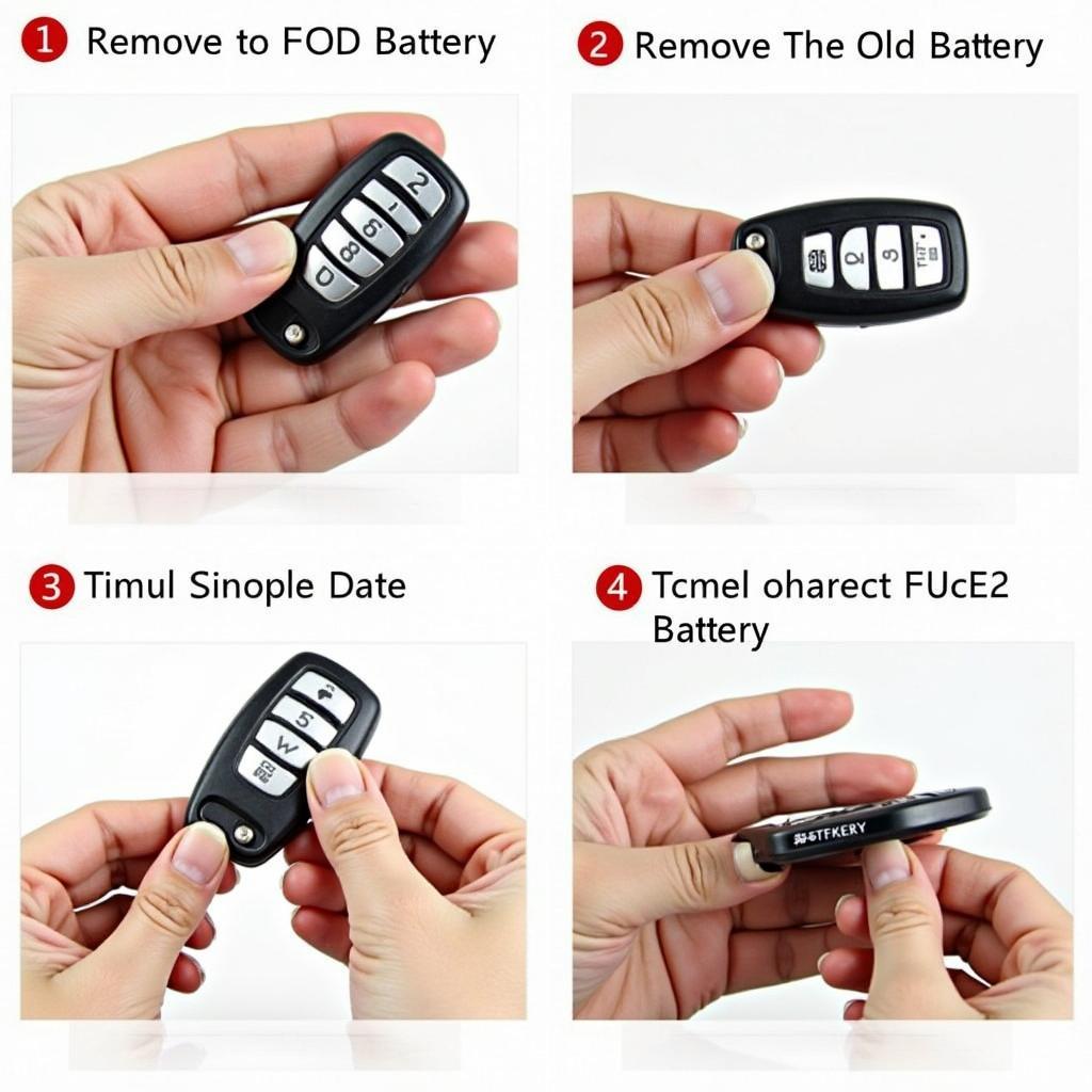 Replacing Ford F150 Key Fob Battery