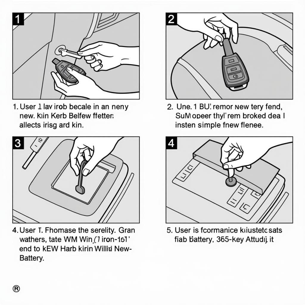 Replacing the GMC Acadia Key Fob Battery