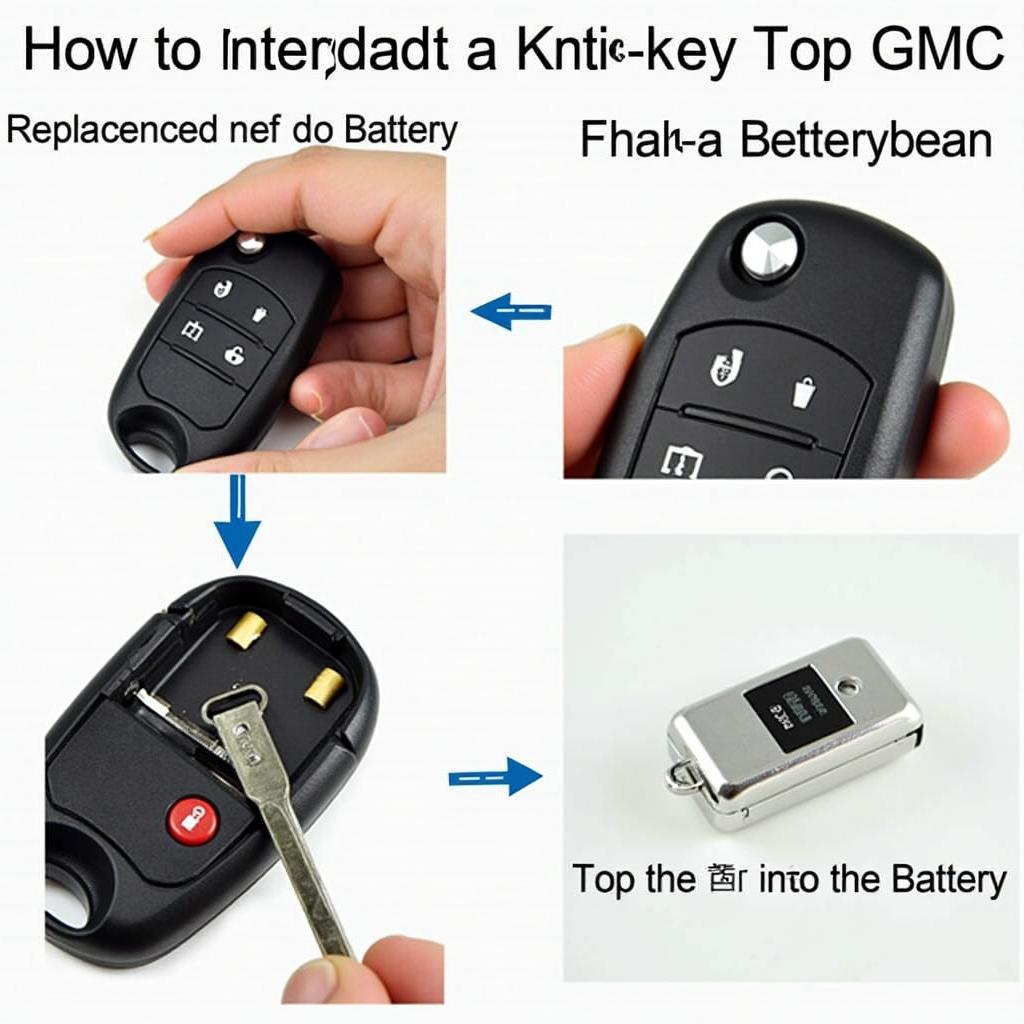 Replacing GMC Key Fob Battery