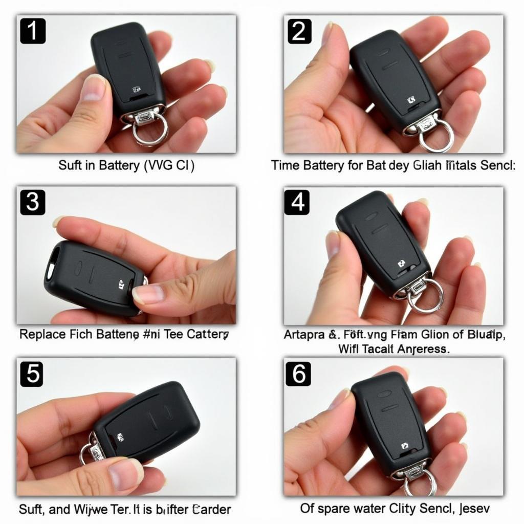 Replacing a GMC Key Fob Battery