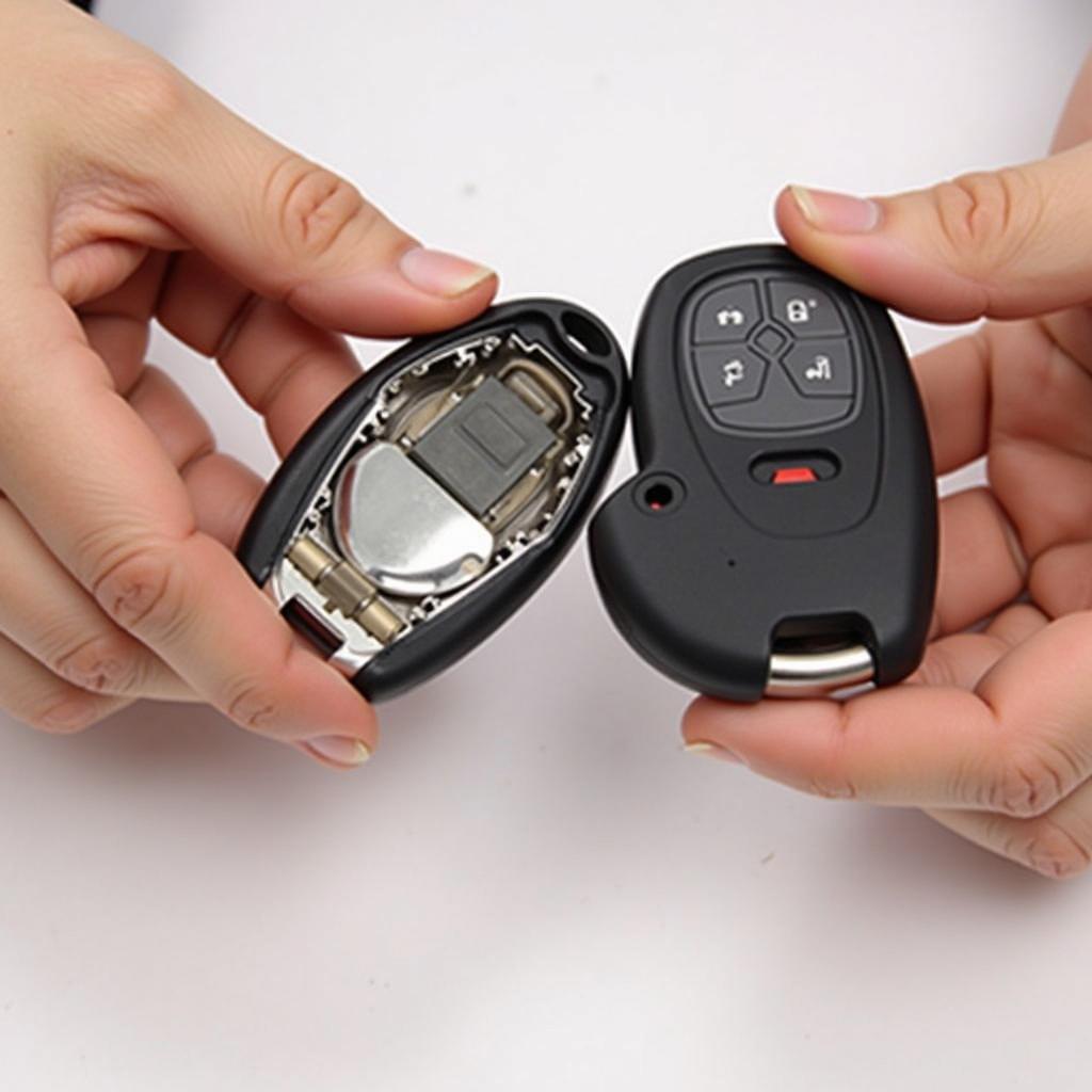 Replacing the Honda CRV key fob battery