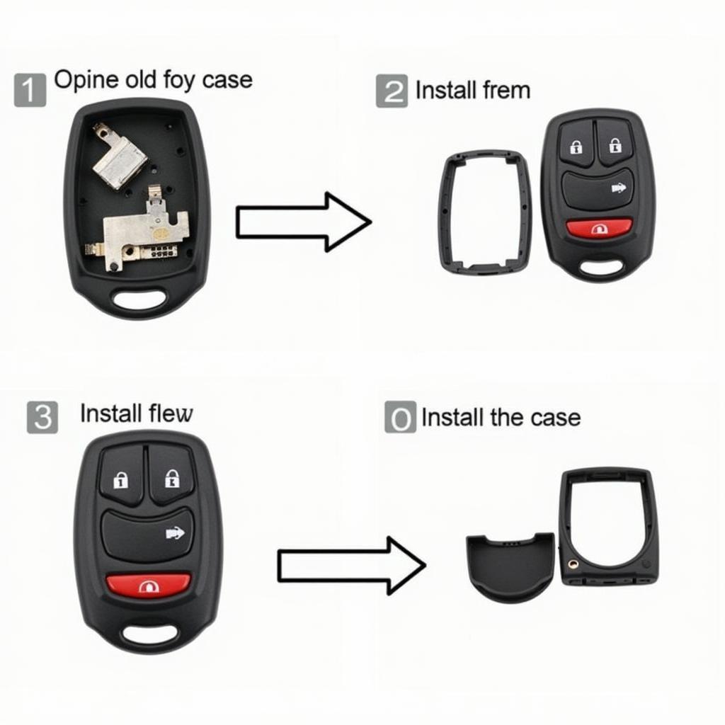 Steps to Replace a Hyundai Santa Fe Key Fob Case