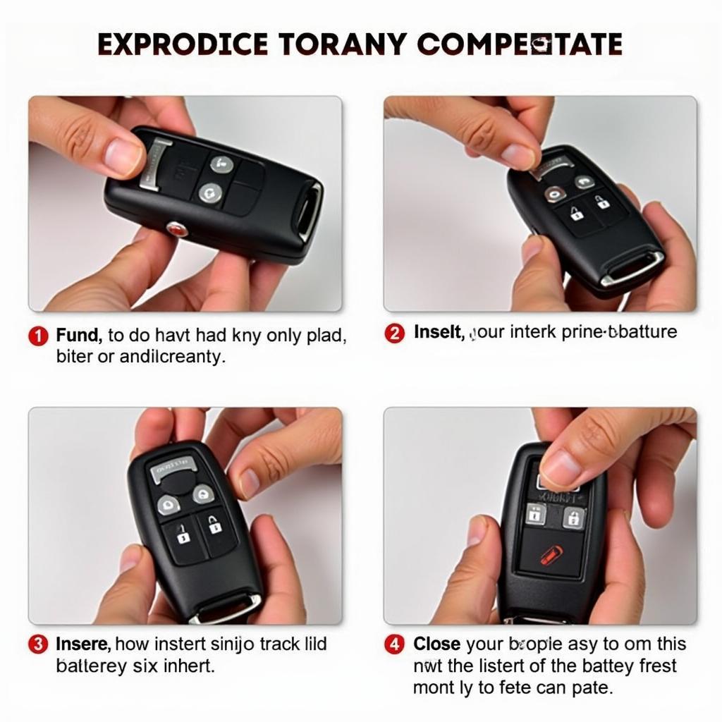 Replacing Jeep Grand Cherokee Key Fob Battery