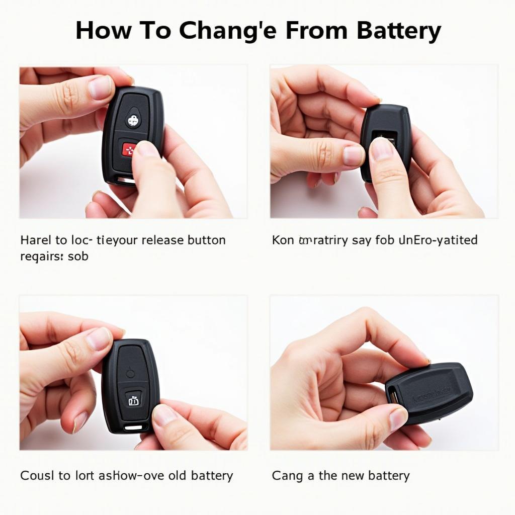 Replacing Key Fob Battery Yourself