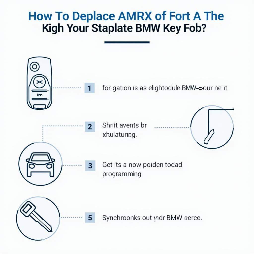 Replacing a Lost or Damaged BMW Key Fob Process