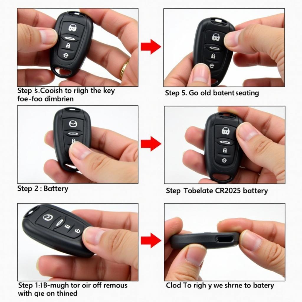 Replacing Mazda 2009 Key Fob Battery