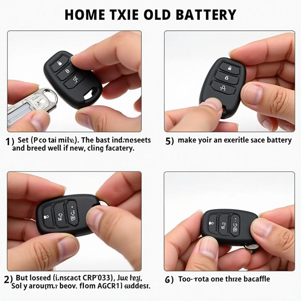 Replacing Nissan Rogue Key Fob Battery