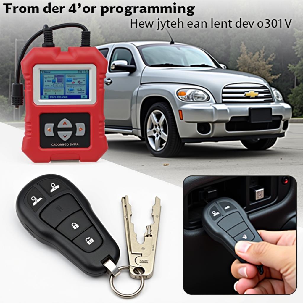 Replacing and Programming a 2007 Chevy HHR Key Fob