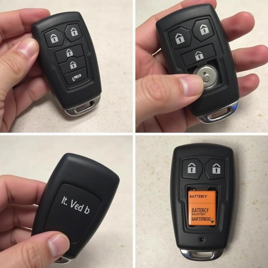 Replacing the Volvo XC70 key fob battery