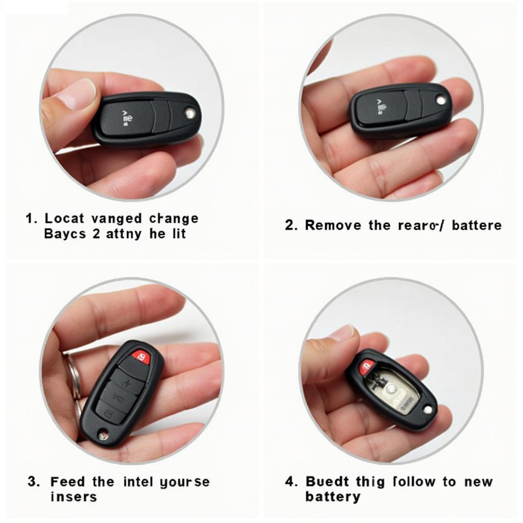 Scion xB Key Fob Battery Replacement Steps