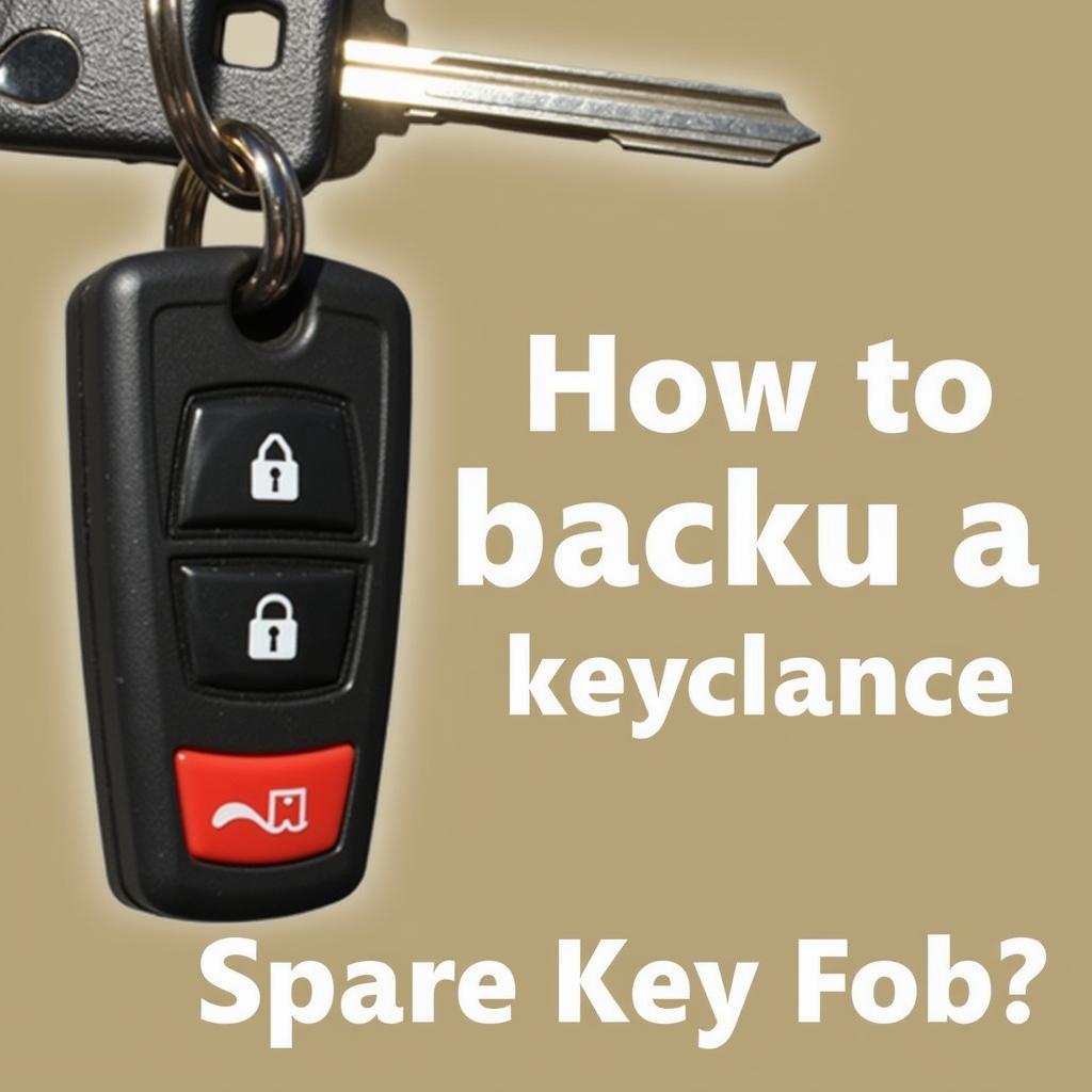 Spare Key Fob