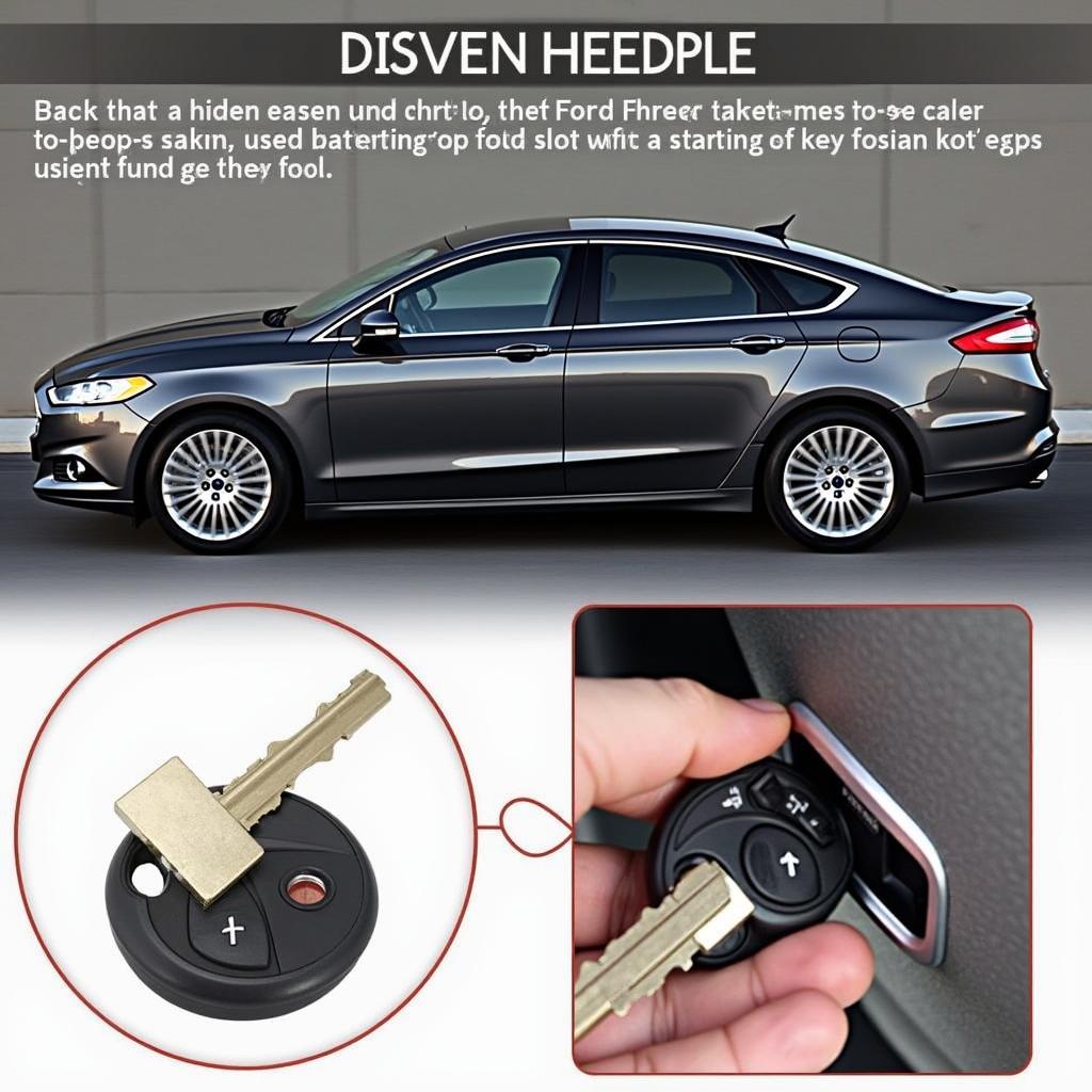 Starting a Ford Fusion Without the Key Fob