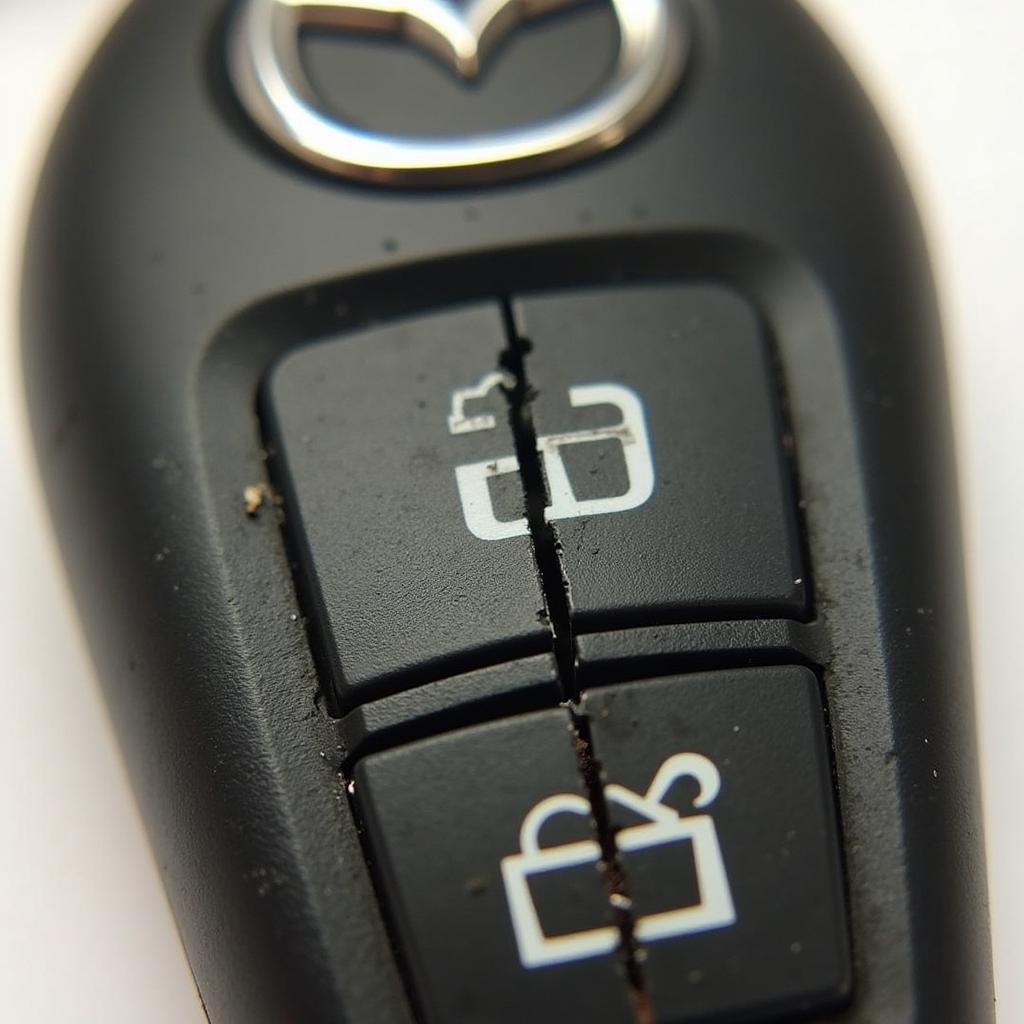 Stuck 2013 Mazda Key Fob