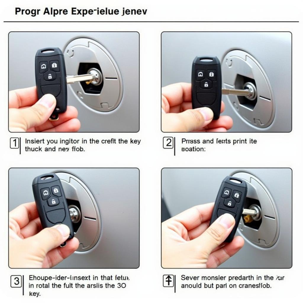 Subaru Flip Key Fob Programming Process