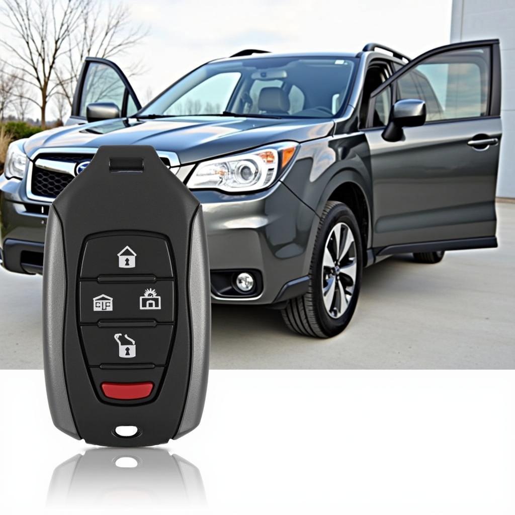 Subaru Forester 2016 Key Fob Fully Functional