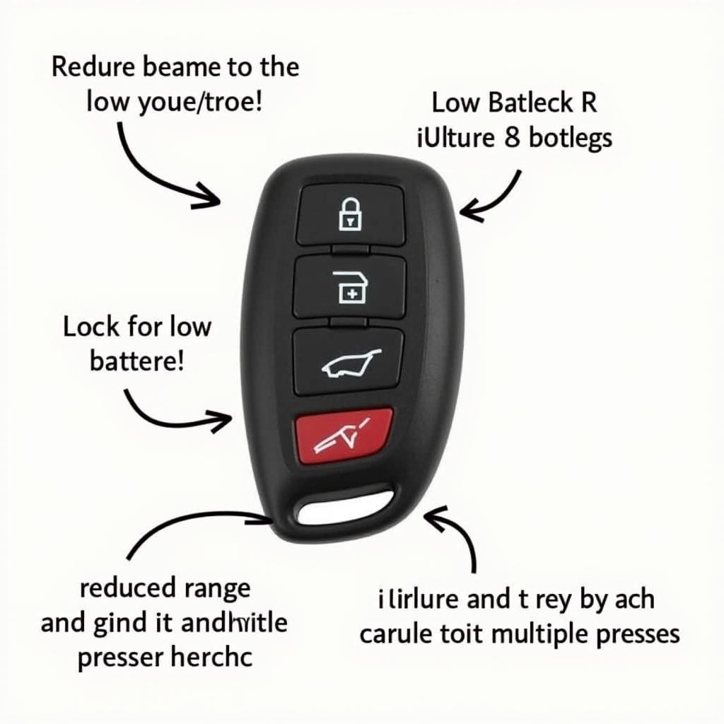 Subaru Forester 2016 Key Fob Low Battery Symptoms