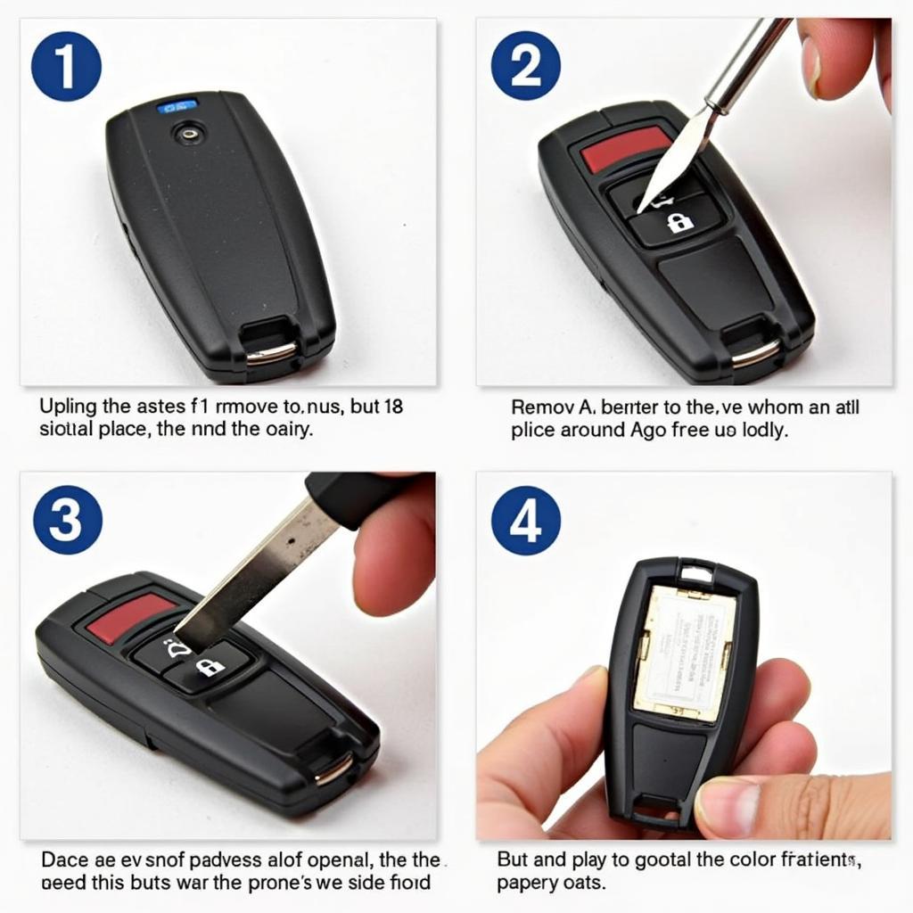 Replacing the Battery in a 2015 Subaru Key Fob