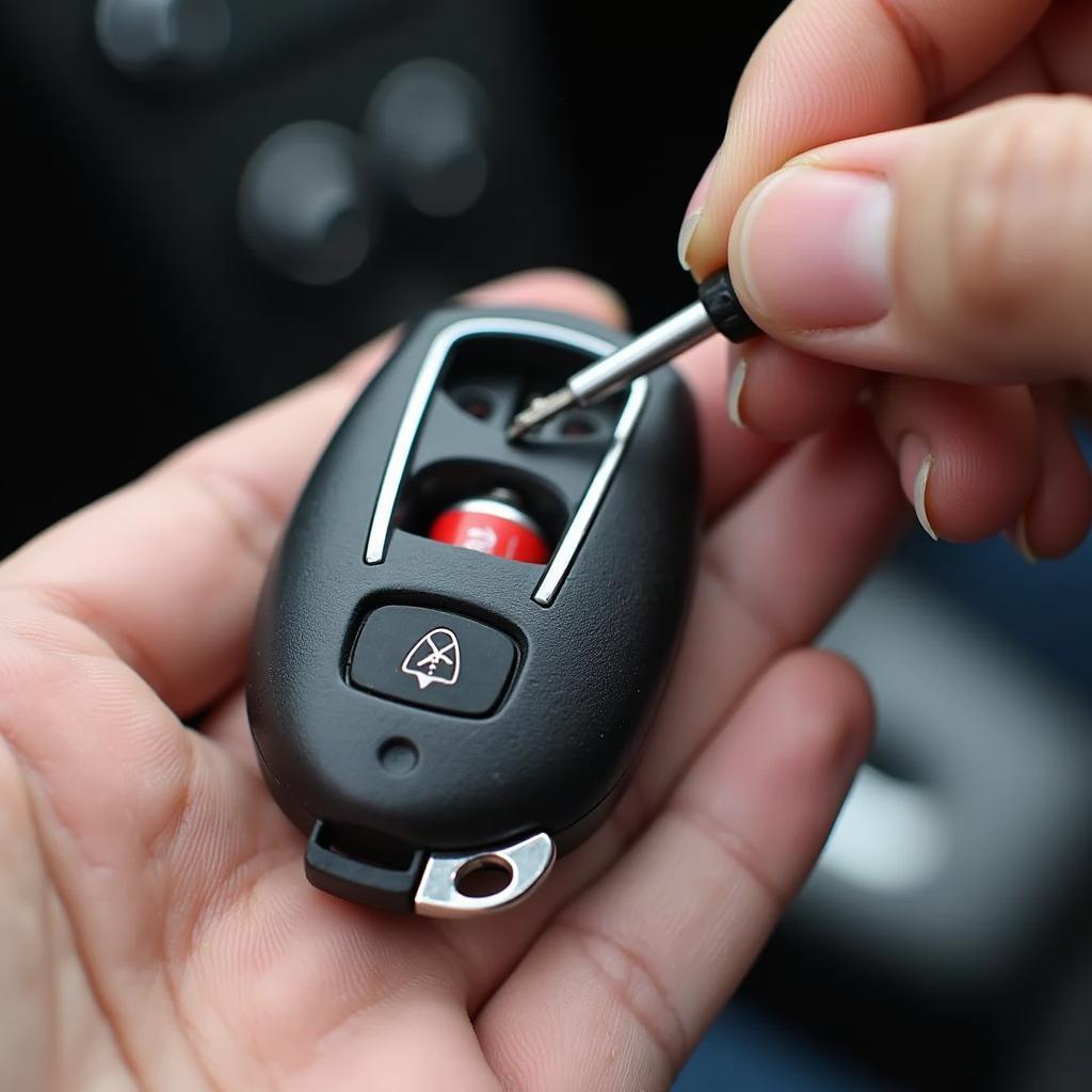 Replacing the Battery in Your Subaru Key Fob