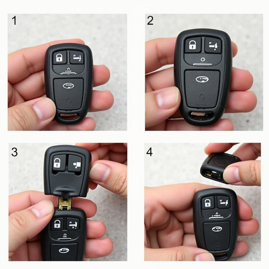 Subaru Key Fob Battery Replacement Steps